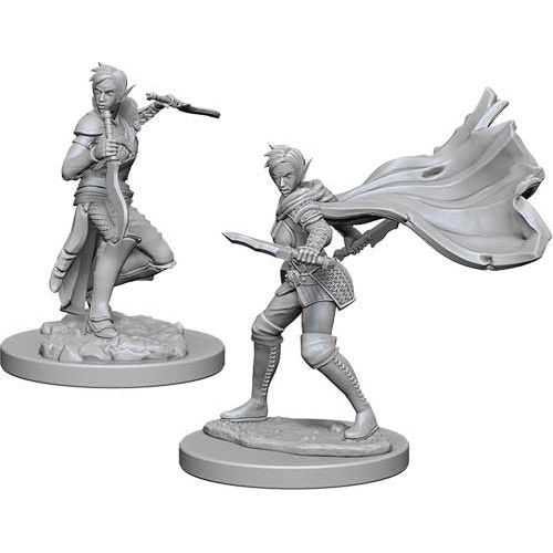 Pathfinder: Deepcuts Unpainted Miniatures - W04 Elf Female Rogue - TCB Games & Collectibles
