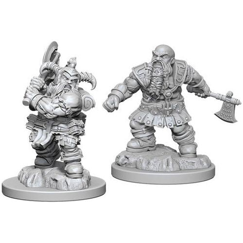 D&D: Nolzur's Marvelous Unpainted Miniatures - W06 Dwarf Male Barbarian - TCB Games & Collectibles