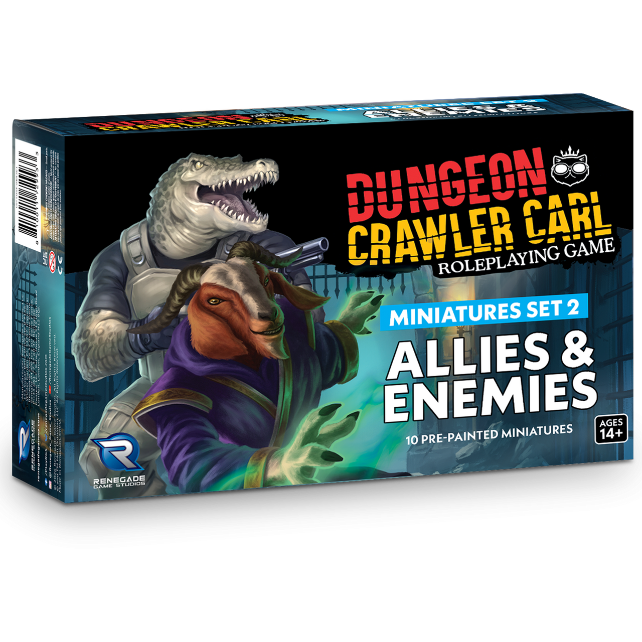 Dungeon Crawler Carl RPG: Allies & Enemies Minis Set 2 PRE-ORDER