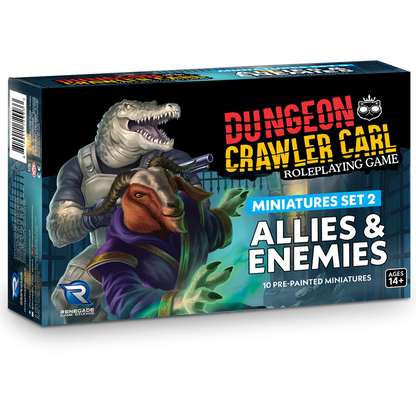 Dungeon Crawler Carl RPG: Allies & Enemies Minis Set 2 PRE-ORDER