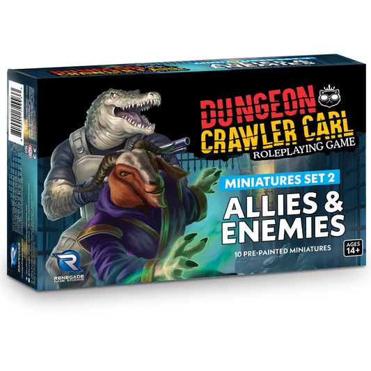 Dungeon Crawler Carl RPG: Allies & Enemies Minis Set 2 PRE-ORDER