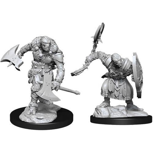 D&D: Nolzur's Marvelous Unpainted Miniatures - W14 Warforged Barbarian