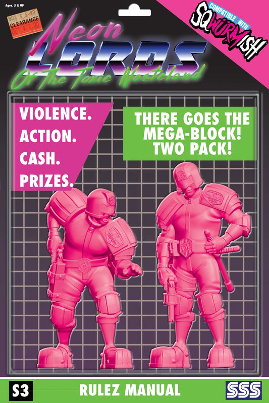 Neon Lords of the Toxic Wasteland: Rulez Manual RPG
