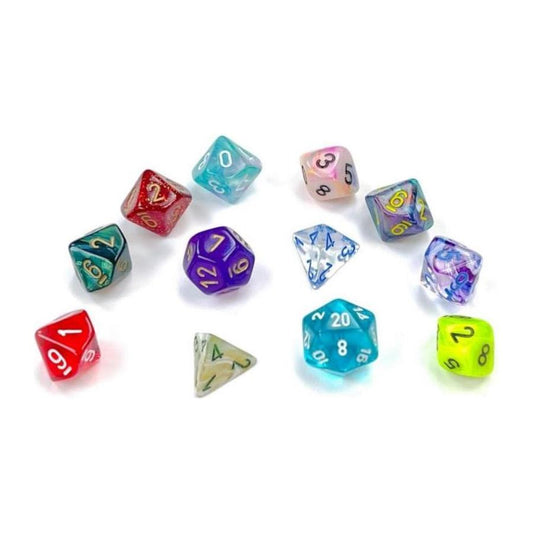 Mini-Polyhedral 7-Die Sets