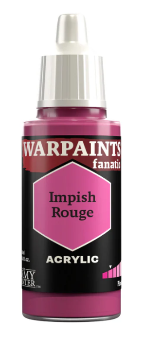 THE ARMY PAINTER: WARPAINTS FANATIC: ACRYLIC: IMPISH ROUGE (18ml)