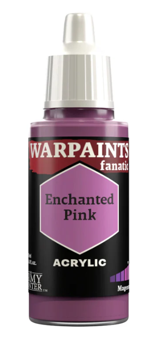 THE ARMY PAINTER: WARPAINTS FANATIC: ACRYLIC: ENCHANTED PINK (18ml)