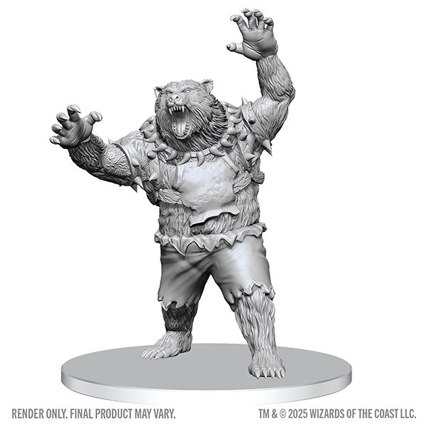 D&D Nolzur's Marvelous Miniatures: Unpainted Minis- Wave 28- Werebear