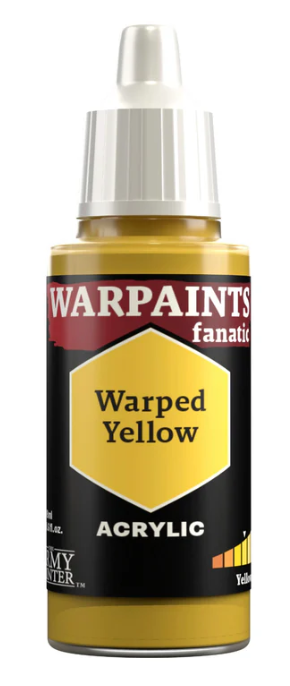 THE ARMY PAINTER: WARPAINTS FANATIC: ACRYLIC: WARPED YELLOW (18ml)