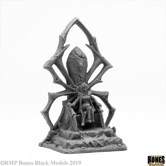 Reaper: Dark Elf Queen on Throne