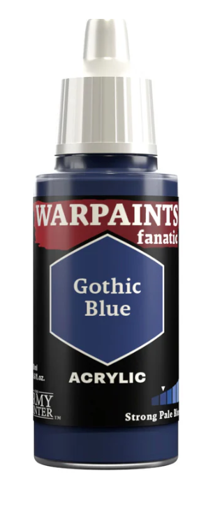 THE ARMY PAINTER: WARPAINTS FANATIC: ACRYLIC: GOTHIC BLUE (18ml)