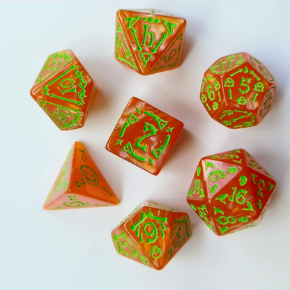 TCB 7-Piece Acrylic/Resin Dice Sets 2/2