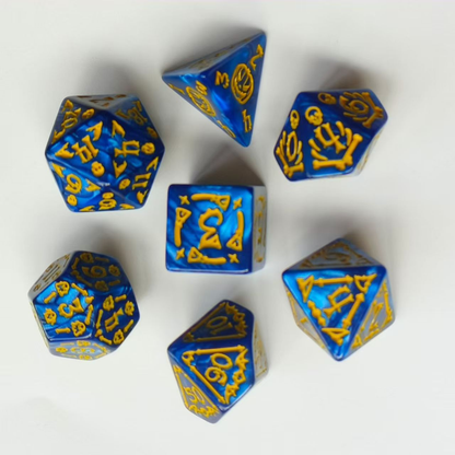TCB 7-Piece Acrylic/Resin Dice Sets 2/2