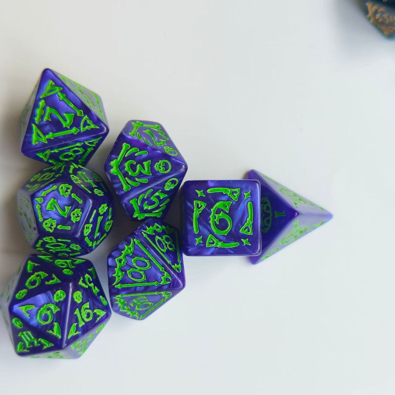 TCB 7-Piece Acrylic/Resin Dice Sets 2/2