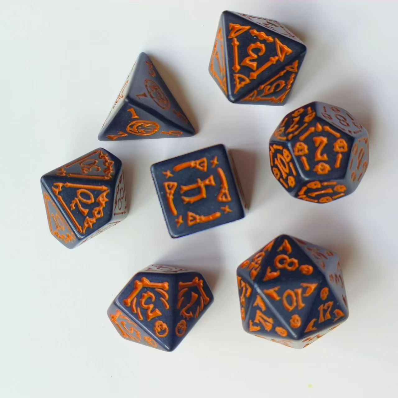 TCB 7-Piece Acrylic/Resin Dice Sets 2/2