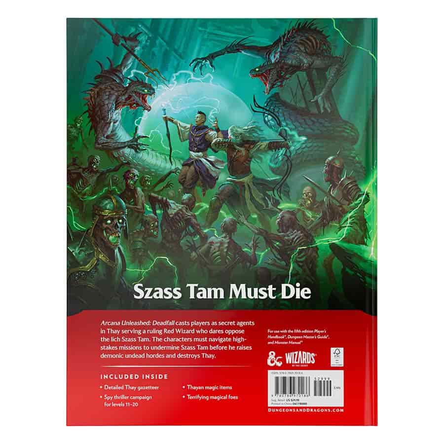 D&D: Arcana Unleashed - Deadfall RPG