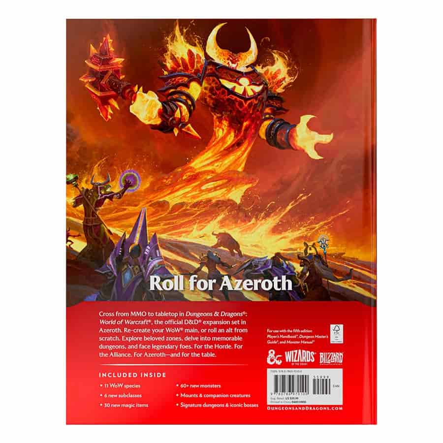 D&D: World of Warcraft (Hardcover) PRE-ORDER