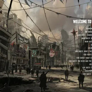 Fallout: The Roleplaying Game Royal Flush RPG by Modiphius, featuring a card-themed game box and artwork on the cover.