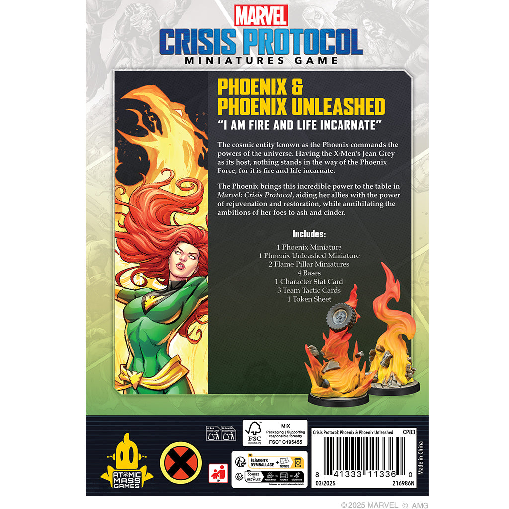 Marvel: Crisis Protocol - Phoenix & Phoenix Unleashed - TCB Games & Collectibles