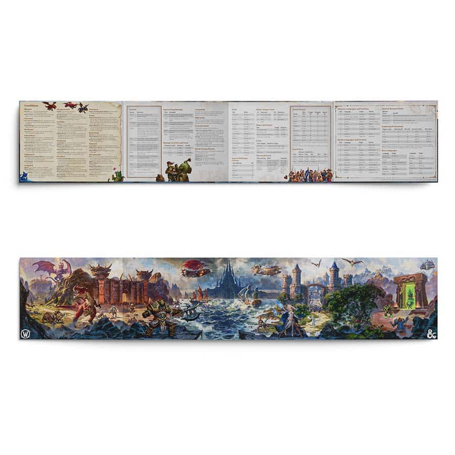D&D: World of Warcraft - Dungeon Master Screen PRE-ORDER