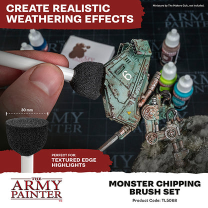 THE ARMY PAINTER: Monster Chipping Brush Set