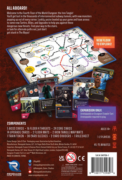 Dungeon Crawler Carl Unstoppable: Iron Tangle Expansion PRE-ORDER