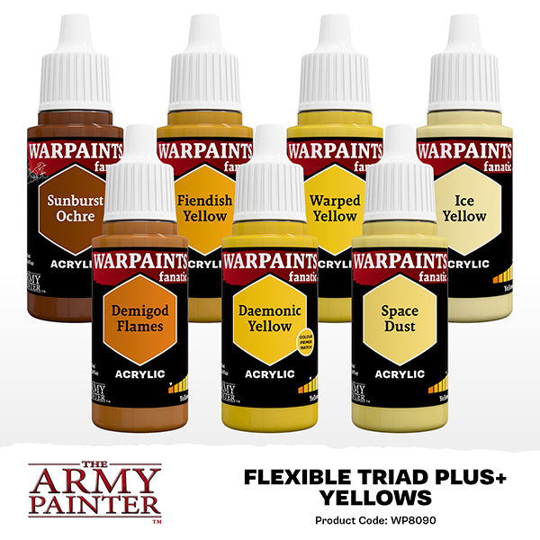 Warpaint Fanatic: Flexible Triad PLUS+ Set- Yellows
