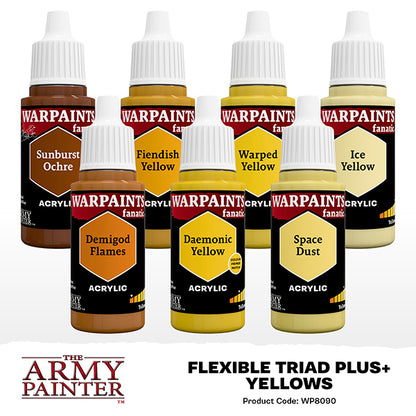Warpaint Fanatic: Flexible Triad PLUS+ Set- Yellows