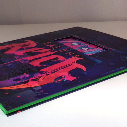 Neon green Eat the Reich RPG corebook by Studio 2 Publishing, featuring cover art and branding for the tabletop role-playing game.