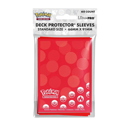 Ultra Pro Pokémon energy sleeves, 65 pack, featuring colorful Pokémon designs for protecting trading card decks.