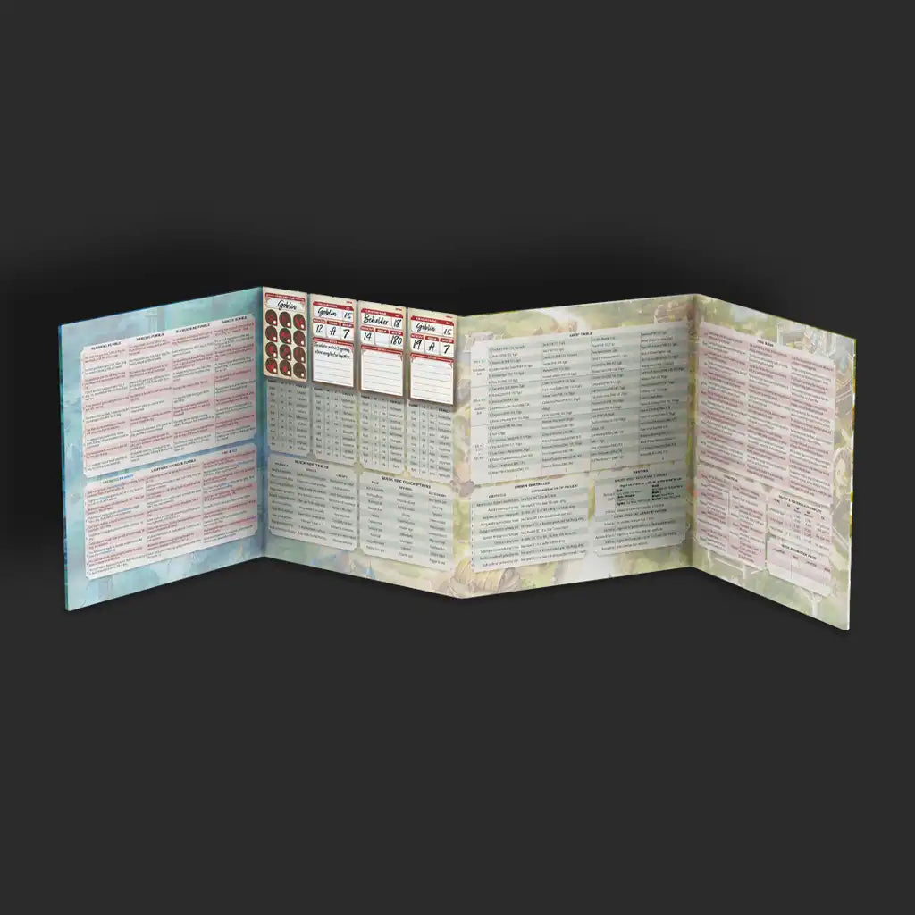 Worlds at a Glance: Dungeon Master Screen - TCB Games & Collectibles