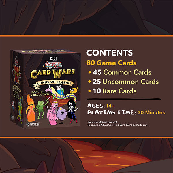 Adventure Time Card Wars: Lands of Legend Booster Collection