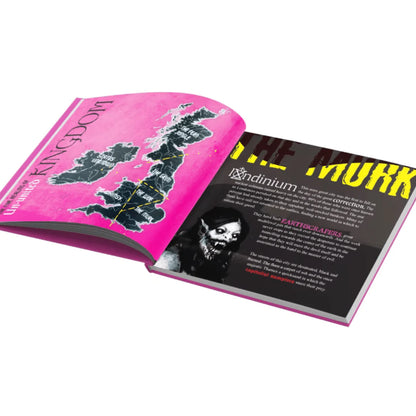 Punk is Dead: A Post-Apocalyptic Songwriting RPG book by Studio 2 Publishing featuring dystopian artwork and game instructions.