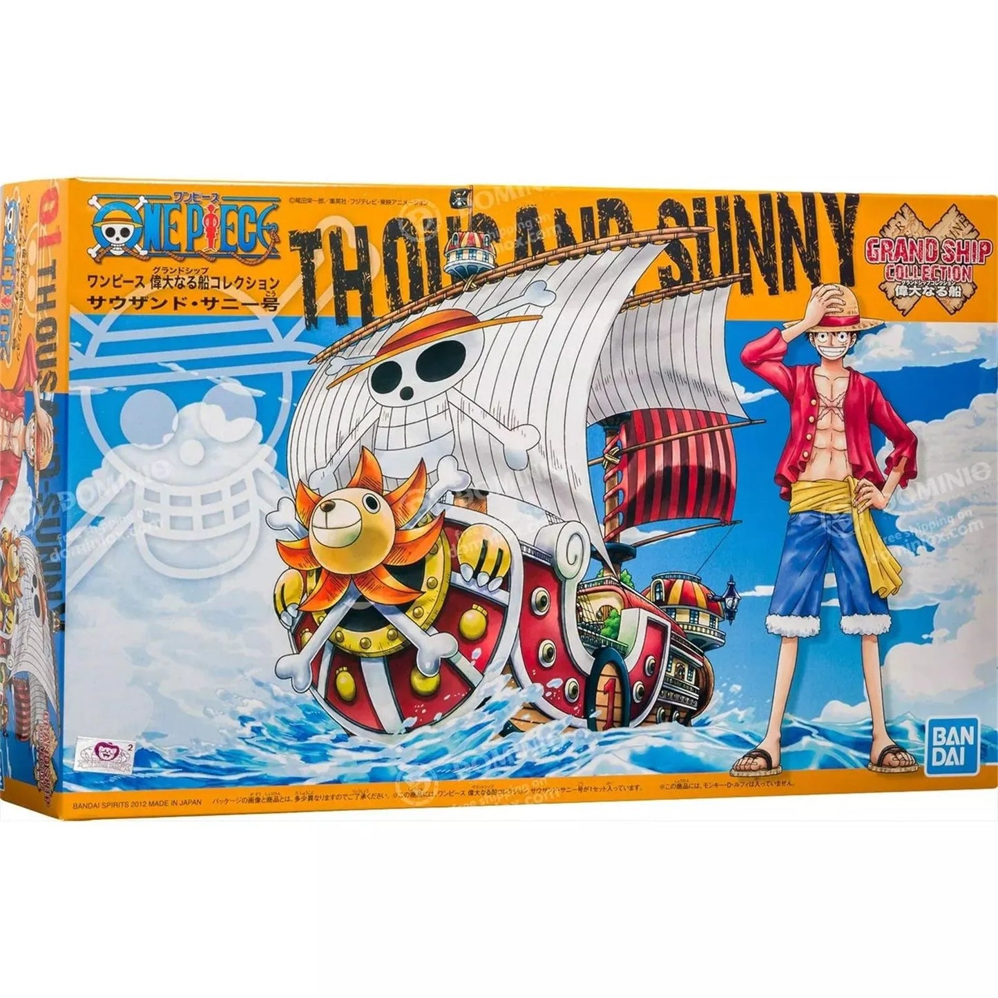 #01 Thousand Sunny Model Ship One Piece GSC (Model Kit)