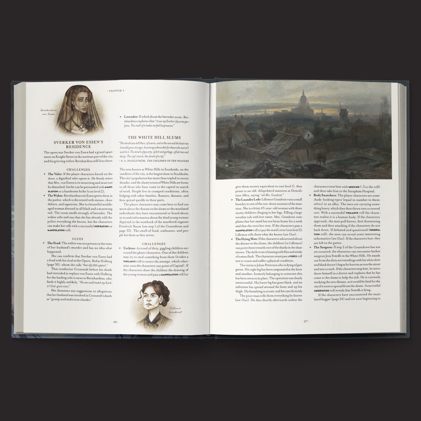 Vaesen: City of My Nightmares RPG