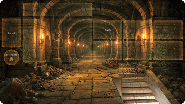 Dungeon Crawler Carl Unstoppable Playmat PRE-ORDER