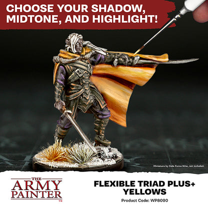 Warpaint Fanatic: Flexible Triad PLUS+ Set- Yellows