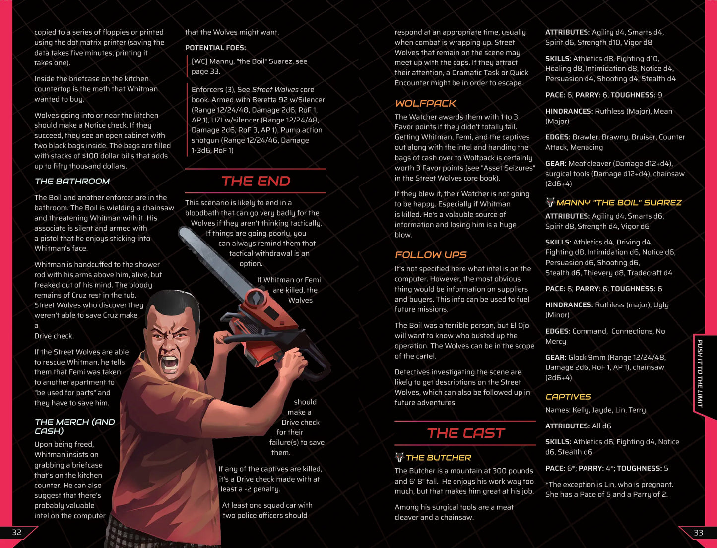 Street Wolves: Turbo Dreams (SWADE) RPG