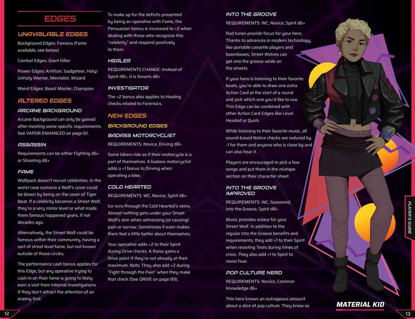Street Wolves: Turbo Edition (SWADE) RPG