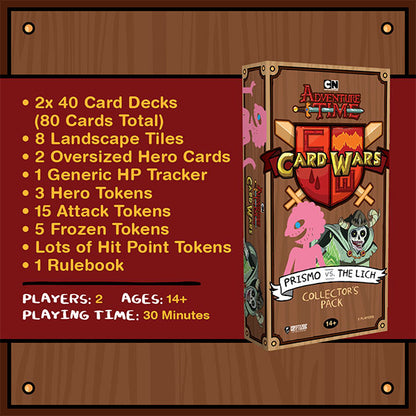 Adventure Time Card Wars: Prismo vs. The Lich, Collector's Pack