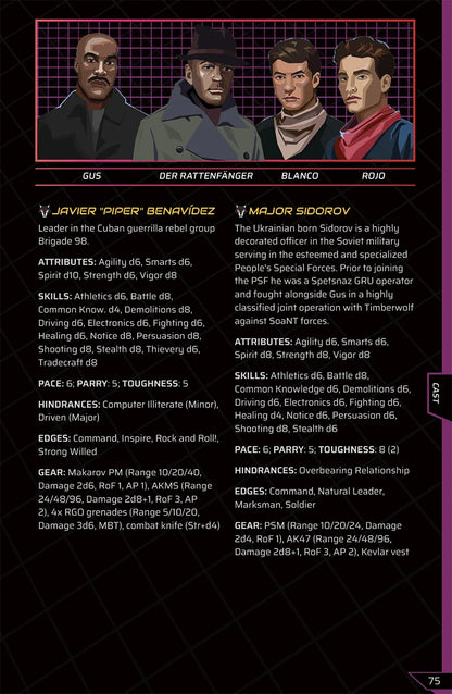 Street Wolves: Dead Hand (SWADE) RPG