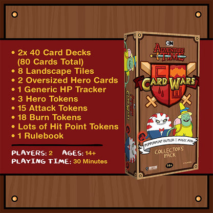 Adventure Time Card Wars: Peppermint Butler vs. Magic Man, Collector's Pack
