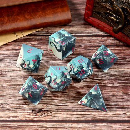 TCB 7-Piece Acrylic/Resin Dice Sets 2/2