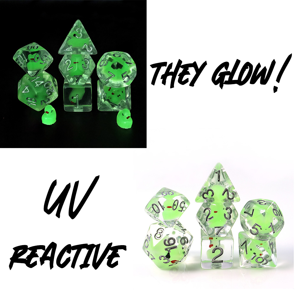 TCB 7-Piece Acrylic/Resin Dice Sets 2/2