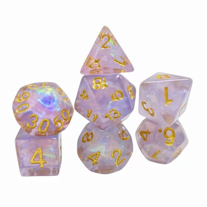 TCB 7-Piece Acrylic/Resin Dice Sets 2/2