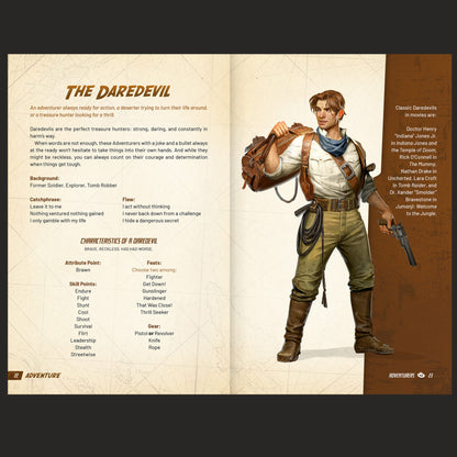 Outgunned RPG Adventure Core Rulebook by Free League Publishing, featuring cover art with sci-fi imagery and game title.