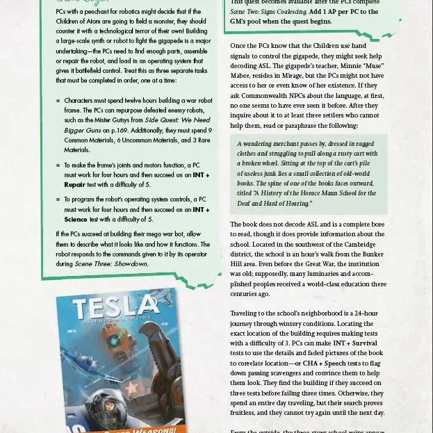Fallout: The Roleplaying Game Winter of Atom book by Modiphius, featuring cover art with vault symbols and winter-themed design.