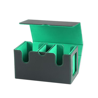 TCB Double/Dual Deck Boxes for card supplies, featuring durable construction and secure storage for trading cards.