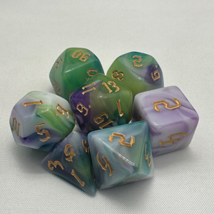 TCB 7-Piece Acrylic Dice Sets 1/2