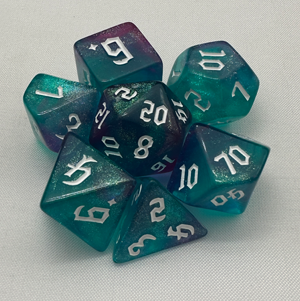 TCB 7-Piece Acrylic Dice Sets 1/2