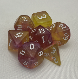 TCB 7-Piece Acrylic Dice Sets 1/2